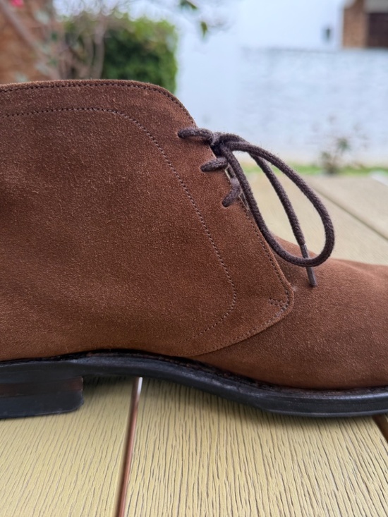Bridlen Brown Suede Chukka Goodyear Welted Men\'s Boots Size 6 UK main image 10